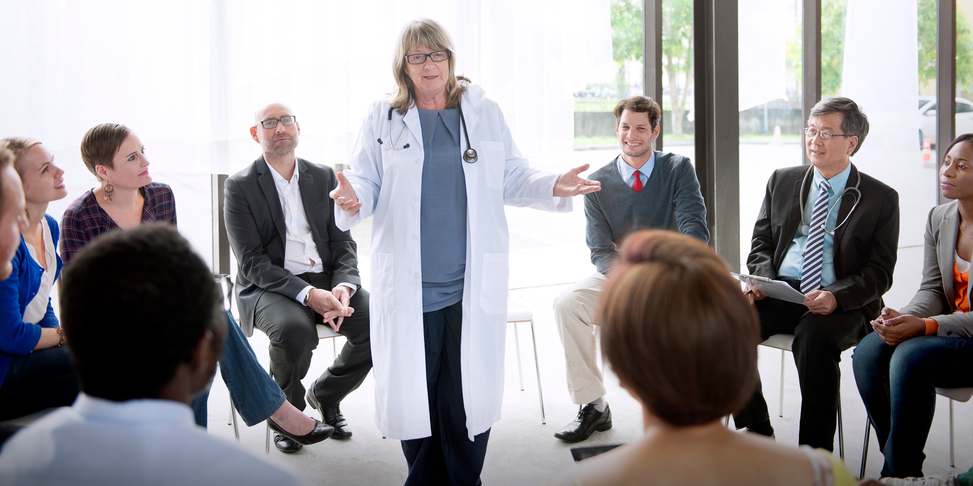 Doctor Meeting Teamwork Diagnosis Healthcare Concept