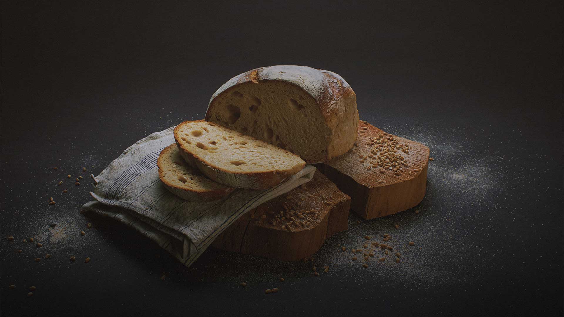 Geschnittenes Brot
